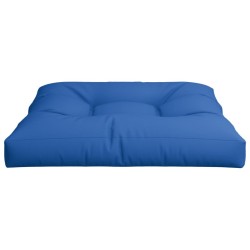Coussin de palette bleu royal 80x80x12 cm tissu 556080556080