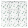 Coussin de palette motif de feuilles 80x80x12 cm tissu 556082556082