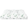 Coussin de palette motif de feuilles 80x80x12 cm tissu 556082556082