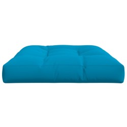 Coussin de palette bleu 120x80x12 cm tissu 556092556092