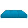 Coussin de palette bleu 120x80x12 cm tissu 556092556092