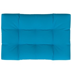 Coussin de palette bleu 120x80x12 cm tissu 556092556092