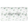 Coussin de palette motif de feuilles 70x40x12 cm tissu 556096556096