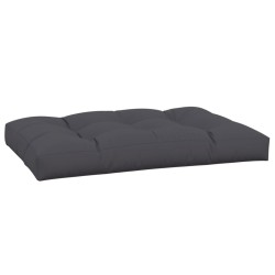 Coussin de palette anthracite 120x80x12 cm tissu 556102556102