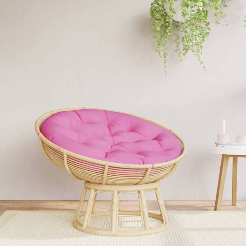 Coussin rond rose Ø 100 x11 cm tissu oxford 556107556107