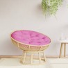 Coussin rond rose Ø 100 x11 cm tissu oxford 556107556107