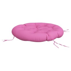 Coussin rond rose Ø 100 x11 cm tissu oxford 556107556107