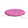 Coussin rond rose Ø 100 x11 cm tissu oxford 556107556107