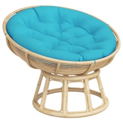 Coussin rond turquoise Ø 100 x11 cm tissu oxford 556108556108