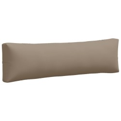 Coussins de palette lot de 2 taupe tissu 556115556115