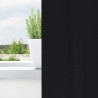 Rideaux occultants avec anneaux 2 pcs Noir 140 x 140 cm 556127556127