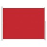 Auvent latéral rétractable de patio 220x300 cm Rouge 556132556132