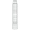 Paniers à gabions arqués 3 pcs 200x50x220/240 cm Fer galvanisé 556143556143