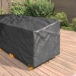 Housse pour meubles Noir 286 x 222 x 80 cm Tissu Oxford 210D 556165556165