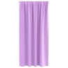 Rideaux occultants avec anneaux 2 pcs Violet 175 x 140 cm 556168556168