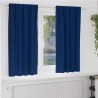 Rideaux occultants avec anneaux 2 pcs Bleu foncé 175 x 140 cm 556175556175