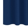 Rideaux occultants avec anneaux 2 pcs Bleu foncé 245 x 140 cm 556192556192