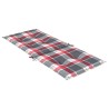 Coussins de chaise de jardin à dossier haut lot de 2 120x50x3cm 556199556199