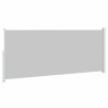 Auvent latéral rétractable de patio 200x500 cm Gris 556202556202