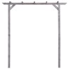 Pergola de jardin Gris 200x40x205 cm Bois de pin imprégné 556206556206