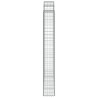 Paniers à gabions arqués 3 pcs 200x30x220/240 cm fer galvanisé 556228556228