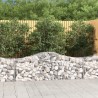 Paniers à gabions arqués 8 pcs 200x50x60/80 cm Fer galvanisé 556230556230