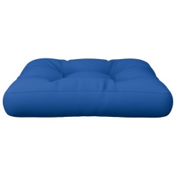 Coussin de palette bleu royal 60x60x12 cm tissu 556241556241