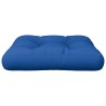 Coussin de palette bleu royal 60x60x12 cm tissu 556241556241