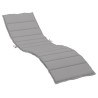 Coussin de chaise longue gris 200x70x3 cm tissu oxford 556247556247