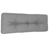 Coussin de palette gris 120x40x12 cm tissu 556249556249