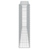 Paniers à gabions arqués 3 pcs 400x30x120/140 cm Fer galvanisé 556262556262