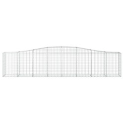 Paniers à gabions arqués 3 pcs 400x50x80/100 cm Fer galvanisé 556267556267
