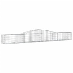 Paniers à gabions arqués 5 pcs 400x50x40/60 cm Fer galvanisé 556287556287