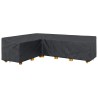 Housse pour meubles Noir 286 x 222 x 80 cm 556295556295