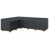 Housse pour meubles Noir 286 x 222 x 80 cm 556298556298