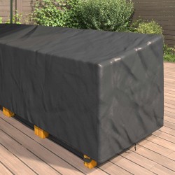 Housse pour meubles Noir 286 x 222 x 80 cm 556298556298