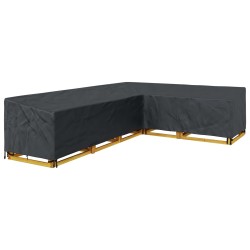 Housse pour meubles Noir 330 x 255 x 80 cm Tissu Oxford 210D 556299556299