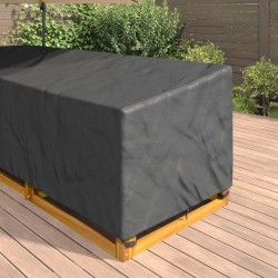 Housse pour meubles Noir 330 x 255 x 80 cm Tissu Oxford 210D 556299556299