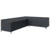 Housse pour meubles Noir 330 x 255 x 80 cm Tissu Oxford 420D 556300556300