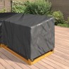 Housse pour meubles Noir 260 x 210 x 80 cm Tissu Oxford 600D 556303556303