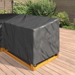 Housse pour meubles Noir 250 x 180 x 80 cm Tissu Oxford 600D 556304556304