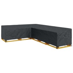 Housse pour meubles Noir 355 x 275 x 80 cm Tissu Oxford 600D 556308556308