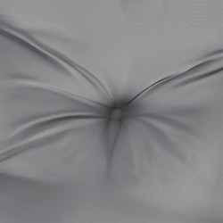 Coussins de palette lot de 2 gris tissu 556311556311