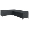 Housse pour meubles Noir 330 x 255 x 80 cm Tissu Oxford 600D 556316556316