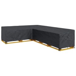 Housse pour meubles Noir 330 x 255 x 80 cm Tissu Oxford 600D 556316556316