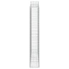 Paniers à gabions arqués 3 pcs 200x30x200/220 cm fer galvanisé 556318556318