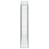 Paniers à gabions arqués 3 pcs 200x30x160/180 cm Fer galvanisé 556320556320