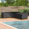 Housse pour meubles Noir 330 x 255 x 80 cm Tissu Oxford 210D 556330556330
