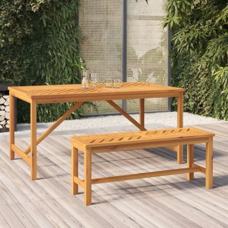 Banc de jardin 110 cm bois massif d'acacia 556339556339