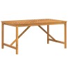 Table à manger de jardin 150x90x74 cm bois d'acacia solide 556341556341